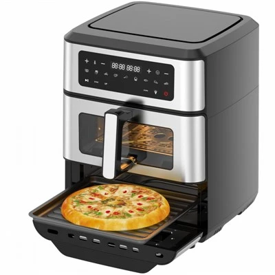 Fregidora d'aire 2 en 1 i forn de pizza